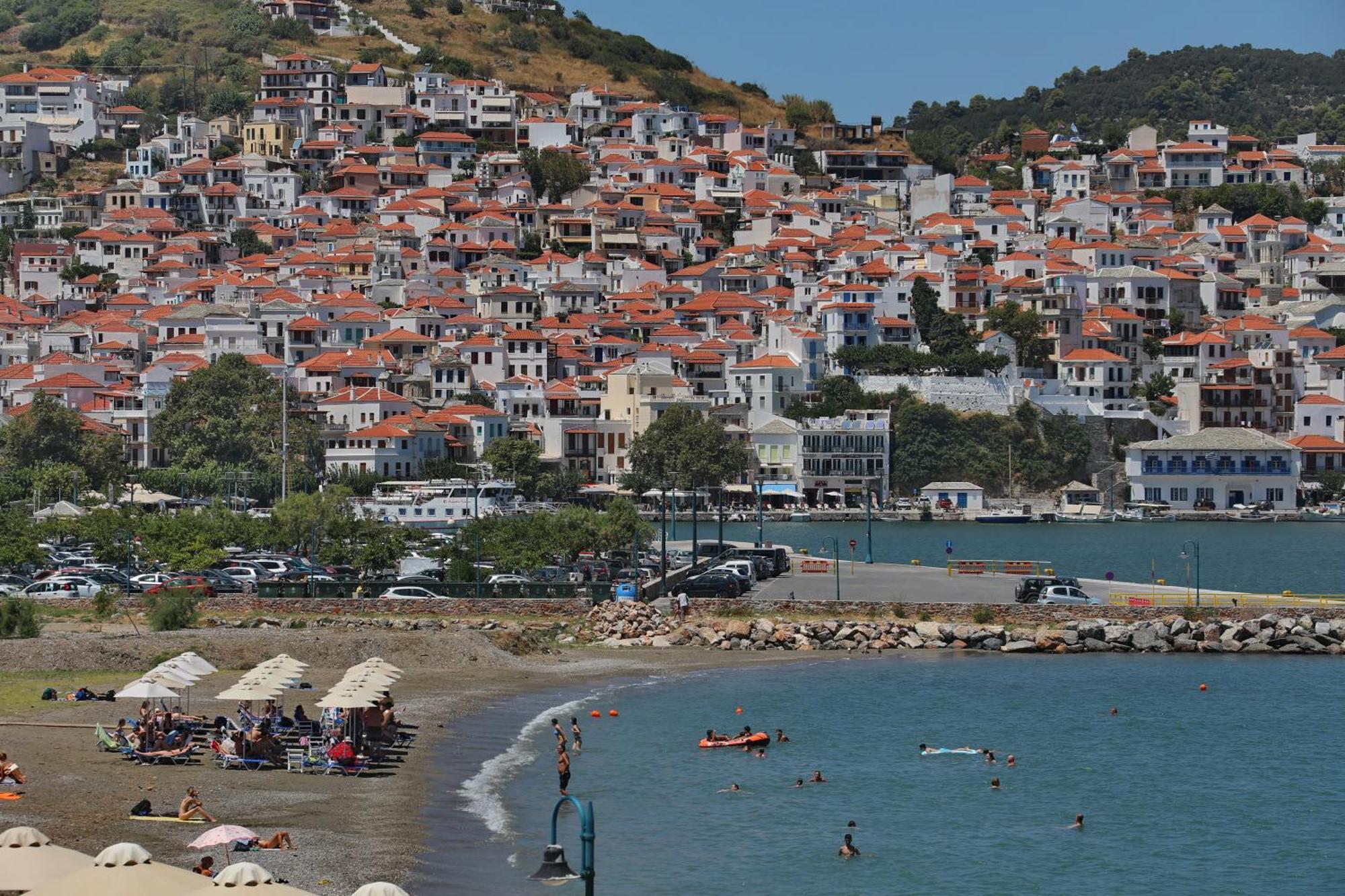 Mamma Mia Hotel Skopelos Town Ngoại thất bức ảnh