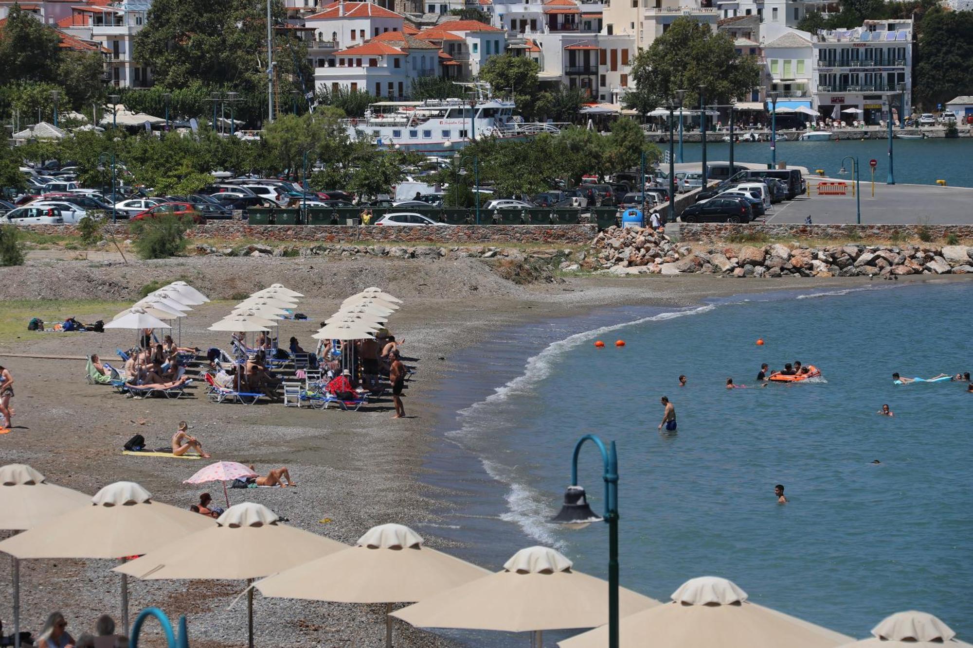 Mamma Mia Hotel Skopelos Town Ngoại thất bức ảnh
