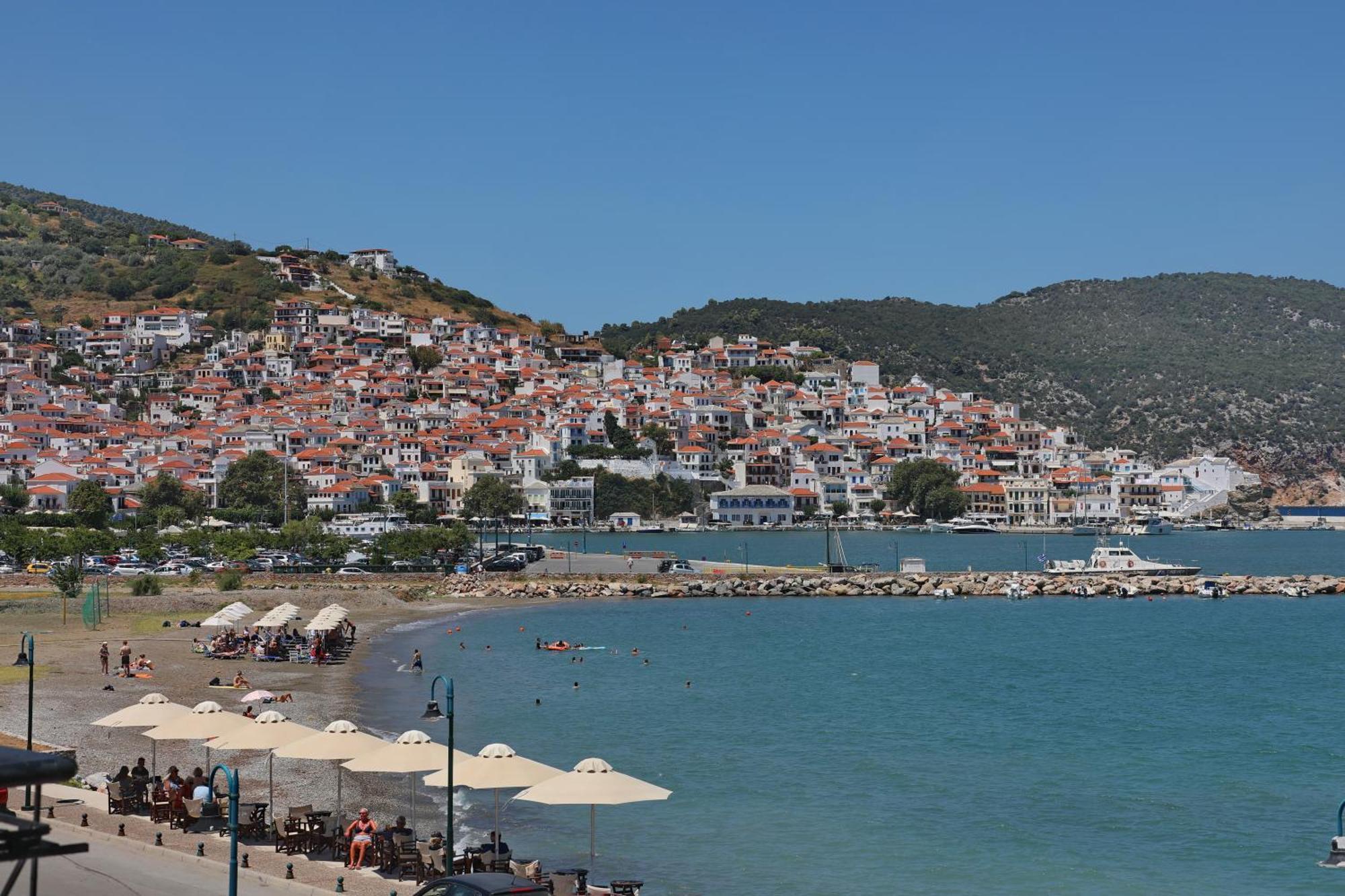 Mamma Mia Hotel Skopelos Town Ngoại thất bức ảnh