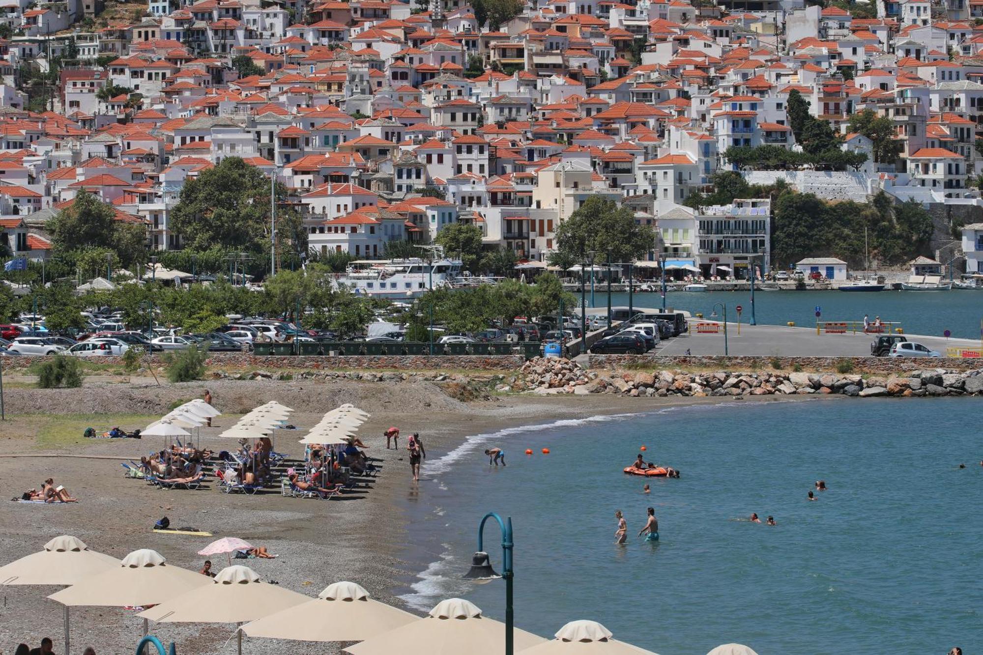 Mamma Mia Hotel Skopelos Town Ngoại thất bức ảnh